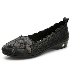 Women's Low-cut Comfortable Flat Elegant Stylish Mom