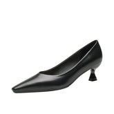 Women's Pumps Oil Pattern Solid Color Soft
