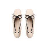 Women's Square Toe Low-cut Flat Soft Bottom