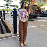 Semi Elastic Personality Work Trousers