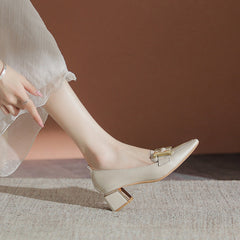 Chaussures d'automne à enfiler pour femmes, souples et épaisses, montantes, pour les déplacements quotidiens