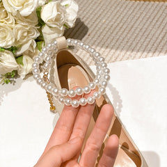 Women's High Stiletto Satin Fairy Style French