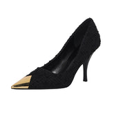 Women's Pu High Stiletto Spring