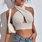 Stricktop Neckholder Oberbekleidung Camisole