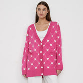 Pullover Russland Liebe Brokatpullover Strickjacke Herbst