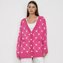 Sweater Russia Love Brocade Sweater Cardigan Autumn