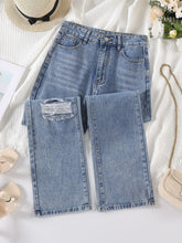 Loose Ninth High Waist Slimming Trousers