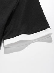 Halloween Casual Skull HPrint Short Sleeve T shirt