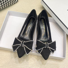 Women's Spring High Stiletto Pointed Shallow Mouth