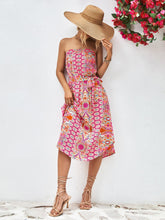 Tube Top Printed Dress