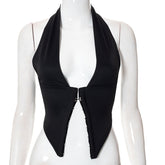Neckholder-Tights, kleines Top