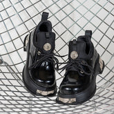 Petites chaussures à plateforme d'automne de style universitaire pour femmes