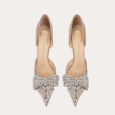 Chaussures à talons aiguilles hauts et pointus pour femmes, en cristal et diamant, non destinées aux hommes