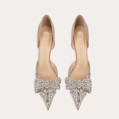 Women's High Stiletto Pointed Crystal Diamond Not Men's Shoes