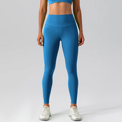 Pantalon de yoga taille haute sans coutures, legging de sport moulant, séchage rapide, effet peau de pêche, vêtement d'extérieur