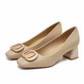 Women's Temperament Grandma Korean Style Chunky Female