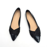 Women's Pointed Toe Pumps French Cloth Flat