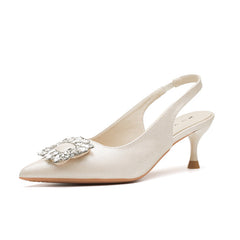 Boucle carrée pour femme, strass français d'été