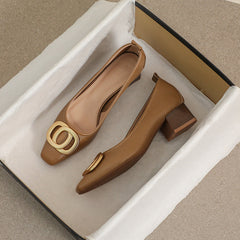 Women's Pumps Slip-on Shallow Mouth Lei Style Loafers