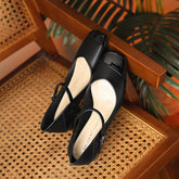Mary Jane Female Square Toe French Style Classic
