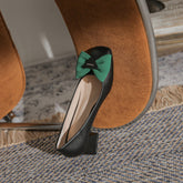 Women's Style Square Toe Soft Chunky Pumps