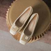 Women's Square Head Soft Chunky Female