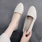 Slip simple plat et confortable pour femme