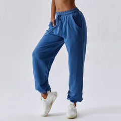 Girdle Loose Track Sweatpants Outdoor Dance Casual Trousers Office All Matching Straight Sweatpants