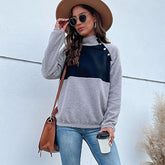 Sweat-shirt polaire à manches longues