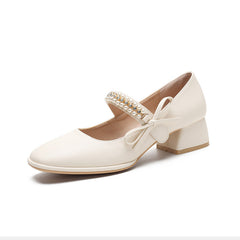 Women's Jane Pearl Velcro Square Toe With