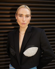 Wear Small Business Top Office Elegant French Blazers