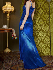 Slim Strap Wedding Bridal Gown Bridesmaid Wedding Dress Trailing