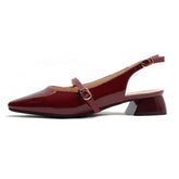 Women's Closed Toe Front Bag Hollow Back
