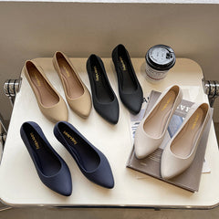 Versatile Women's Wedge Hidden Waterproof Rubber Heels