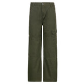 Casual Fall Street Retroest Color Pocket Loose Jeans