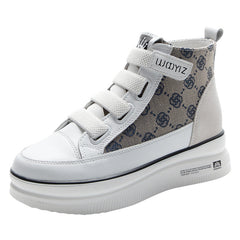 Women's Platform Muffin Comfortable Warm Velcro Short