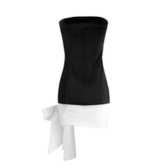 Kleid Dinnerparty Satin Etui Eng