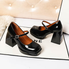 Women's Mary Jane Round Toe Hot Uniform