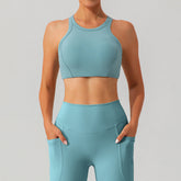 Fall Sling Schöne Zurück Thread Yoga BH Schnelltrocknendes Workout Übung Unterwäsche Fitness Yoga Wear Top