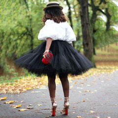 Super Fluffy Pettiskirt Tulle Skirt Multi Layer Grazy With Big Hemline Skirt Tutu Skirt Bridesmaid Nylon