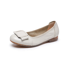 Women's Flat Low-cut Tendon Sole Comfortable Round