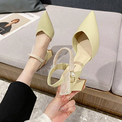 Women's Closed Toe Mid Summer French Style