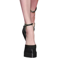 Women's Summer Platform Chunky High Pointed Heels