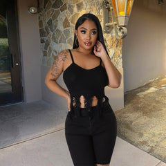 Woolen Sling Tassel Beggar Dress Trendy Sweater