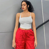 Slim Fitting All Matching Sleeveless Vest Camisole