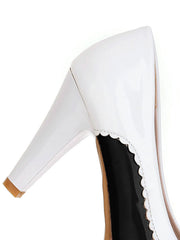 Retro Bowknot High Heels Schuhe