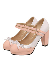 Retro Mary Jane High Heels