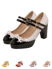 Retro Mary Jane High Heels