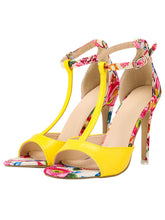 Chaussures à talons hauts rétro années 1950 en forme de bouche de poisson