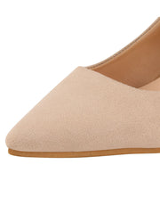 One Buckle Pointed Stiletto High Heels